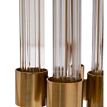 Торшер металлический со стеклянным основанием Intersection варинант исполнения - 2 | Loft Concept в Краснодаре