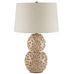 Настольная лампа с декоративными элементами в виде ракушек Frosting варинант исполнения - 3 | Loft Concept в Краснодаре