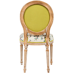 Стул из массива бука с изображением птиц и цветов Beige Green Chinoiserie Garden Chair варинант исполнения - 2 | Loft Concept в Краснодаре