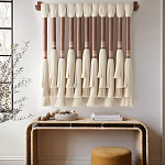 Плетеное настенное украшение с кистями Caballo Wall Hanging варинант исполнения - 1 | Loft Concept в Краснодаре