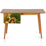 Письменный стол с принтом на ящиках Elise Desk варинант исполнения - 2 | Loft Concept в Краснодаре