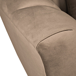 Дизайнерское кресло мягкое из серого велюра Serenity варинант исполнения - 3 | Loft Concept в Краснодаре