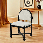 Дизайнерский стул деревянный с полукруглой спинкой Highquality варинант исполнения - 2 | Loft Concept в Краснодаре