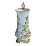 Ваза с птичкой из фарфора с бронзовыми элементами Garden of Eden варинант исполнения - 4 | Loft Concept в Краснодаре