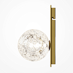 Бра с плафоном из прозрачного стекла с пузырьками воздуха Effervia варинант исполнения - 2 | Loft Concept в Краснодаре