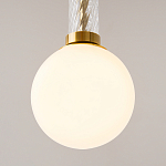 Подвесной светильник со стеклянными вставками Helios варинант исполнения - 5 | Loft Concept в Краснодаре