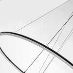 Светодиодная люстра Black LED Circle and Ball Lamp варинант исполнения - 4 | Loft Concept в Краснодаре