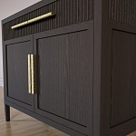 Буфет Primo с двумя ящиками и двумя фасадами шпон орех варинант исполнения - 6 | Loft Concept в Краснодаре