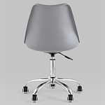 Офисный стул на металлическом основании EGGERY Grey варинант исполнения - 4 | Loft Concept в Краснодаре