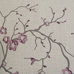 Кресло с изображением сакуры Aubrey Classical Armchair beige flax варинант исполнения - 4 | Loft Concept в Краснодаре