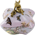 Фарфоровая шкатулка Butterflies and an angel варинант исполнения - 1 | Loft Concept в Краснодаре