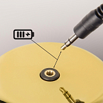 Настольная лампа фигурная цвета золото с гладким абажуром Высота 16 см Sophia варинант исполнения - 8 | Loft Concept в Краснодаре