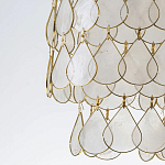 Подвесной светильник с декором из натуральной морской ракушки Iridescent Light варинант исполнения - 9 | Loft Concept в Краснодаре