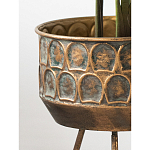 Железное кашпо Boston варинант исполнения - 8 | Loft Concept в Краснодаре