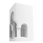 Встраиваемый в стену гипсовый светильник под покраску с арками и рельефными колоннами Antiquity Athena варинант исполнения - 4 | Loft Concept в Краснодаре