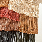 Текстильное Панно с бахромой варинант исполнения - 1 | Loft Concept в Краснодаре