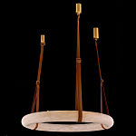 Люстра в форме обруча из натурального камня Minerals of Light варинант исполнения - 2 | Loft Concept в Краснодаре