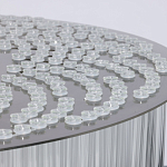 Люстра круглая с прозрачными стеклянными трубками Nembus варинант исполнения - 10 | Loft Concept в Краснодаре