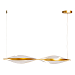 Люстра линейная с изогнутым плафоном Wave Line варинант исполнения - 2 | Loft Concept в Краснодаре