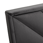 Кровать серая с подъемным механизмом Adelaide варинант исполнения - 3 | Loft Concept в Краснодаре