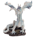 Декоративная статуэтка Белый Дракон Dragon White Statuette варинант исполнения - 4 | Loft Concept в Краснодаре