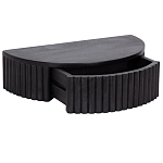 Прикроватный подвесной столик с ящиком черный Bedside Hanging Table варинант исполнения - 2 | Loft Concept в Краснодаре