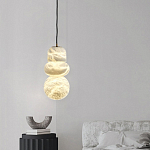 Подвесной светильник с фигурными плафонами Stone Triad варинант исполнения - 7 | Loft Concept в Краснодаре