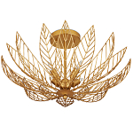 Потолочный светильник Золотые листья  Golden Petals варинант исполнения - 2 | Loft Concept в Краснодаре