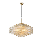 Люстра многоярусная с декором из натуральной морской ракушки Iridescent Light варинант исполнения - 10 | Loft Concept в Краснодаре