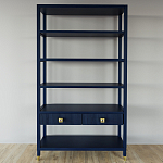 Стеллаж с двумя ящиками Elsa Dreams Blue варинант исполнения - 4 | Loft Concept в Краснодаре