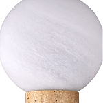 Бра цилиндрической формы с 2-мя плафонами белого цвета Marble Glow варинант исполнения - 4 | Loft Concept в Краснодаре