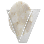 Бра светодиодное с диском из кварца Vendetta варинант исполнения - 2 | Loft Concept в Краснодаре