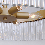 Люстра подвесная круглая со стеклянными трубками Nembus варинант исполнения - 3 | Loft Concept в Краснодаре