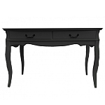 Консоль черного цвета из массива бука в стиле прованс Black Provence варинант исполнения - 2 | Loft Concept в Краснодаре