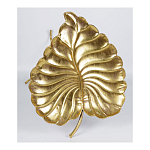 Столик приставной с столешницей Тропический лист Tropical Forest gold варинант исполнения - 4 | Loft Concept в Краснодаре