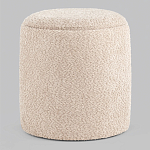 Пуфик Бежевое Букле Poof Alice Beige Boucle  варинант исполнения - 5 | Loft Concept в Краснодаре