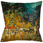 Подушка декоративная Париж Impressionism in Art варинант исполнения - 1 | Loft Concept в Краснодаре