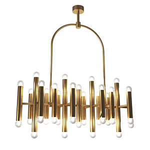 Люстра из латуни Stamens