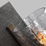 Бра с цилиндрическим плафоном из прозрачного рифленого стекла Feiss варинант исполнения - 2 | Loft Concept в Краснодаре