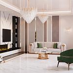 Бра с подвесками из рифленного стекла в форме капель Textured Glass варинант исполнения - 4 | Loft Concept в Краснодаре