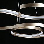 Люстра подвесная светодиодная в виде волнообразной ленты Ribbon Vortex варинант исполнения - 22 | Loft Concept в Краснодаре