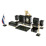 Настольный письменный набор из нефрита в подарочной коробке Victorious варинант исполнения - 2 | Loft Concept в Краснодаре