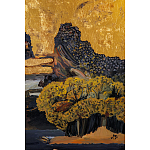 Кофейный стол с японским пейзажем Bohemia coffee table  варинант исполнения - 6 | Loft Concept в Краснодаре