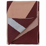 Плед из хлопка с геометрическим рисунком Elan Stripe Addison варинант исполнения - 1 | Loft Concept в Краснодаре