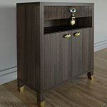 Комод Elsa Dreams Walnut Двухстворчатый  варинант исполнения - 3 | Loft Concept в Краснодаре