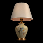 Настольная лампа бежевая с изображением птиц Slip Away варинант исполнения - 4 | Loft Concept в Краснодаре