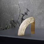 Прикроватная лампа из мрамора в форме дуги Rainbow Light варинант исполнения - 3 | Loft Concept в Краснодаре