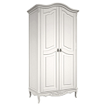 Шкаф белый из массива бука в стиле прованс White Provence варинант исполнения - 3 | Loft Concept в Краснодаре