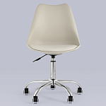 Офисный стул на металлическом основании EGGERY Beige варинант исполнения - 3 | Loft Concept в Краснодаре