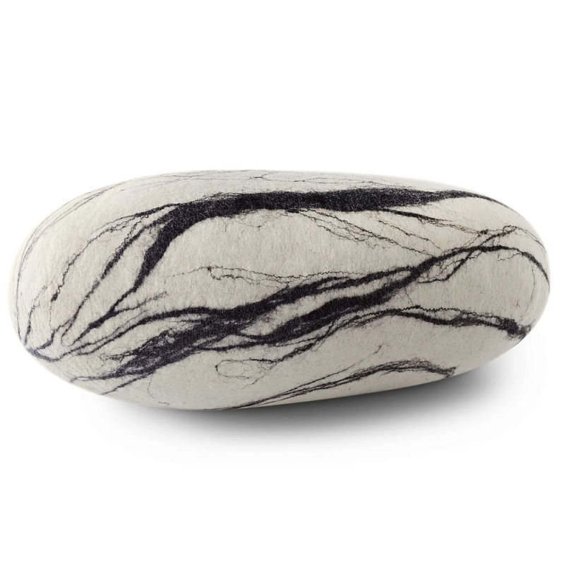 Пуф - Камень Nullah Черно-белый в Краснодаре | Loft Concept 